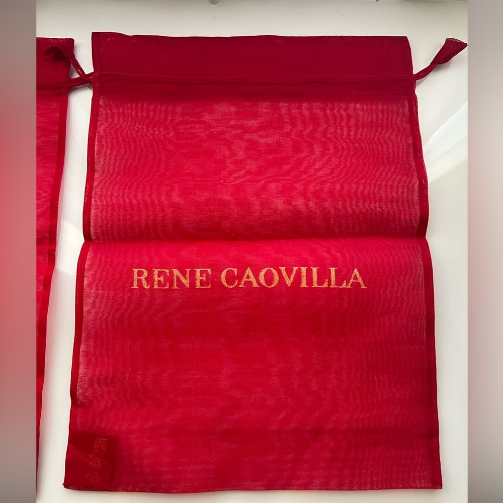 Rene Caovilla Shoe Dusters bag